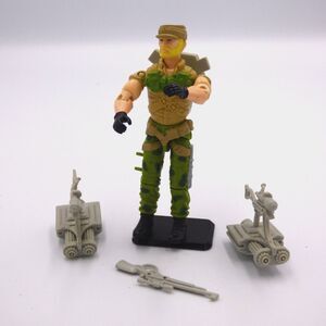 G.I. Joe Rock & Roll v2 1989 – 3.75" Action Figure and Accessories – Vintage